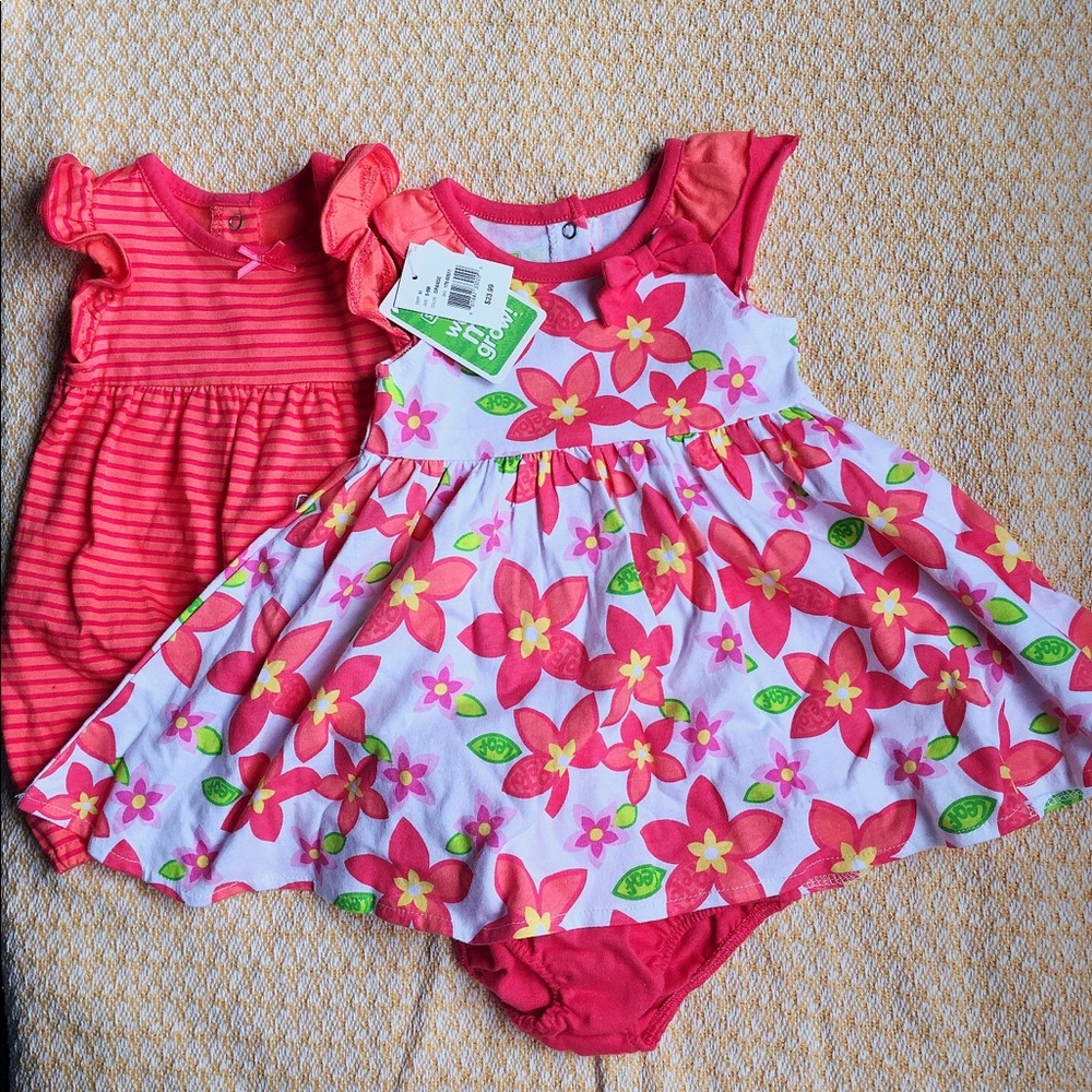 sesame street- watch me grow baby girl set(6-9mon）